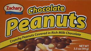 Chocolate Panned Peanuts - 0-7518624351-0