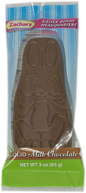 Solid Milk Chocolate Bunny  - 0-7518615123-5