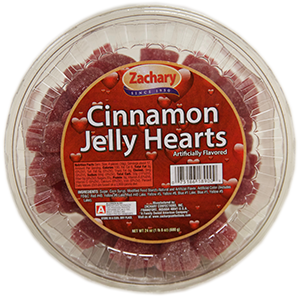 Cinnamon Jelly Hearts Tub - 0-7518618900-9