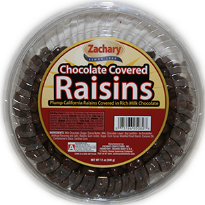  Chocolate Covered Raisins Tub-18